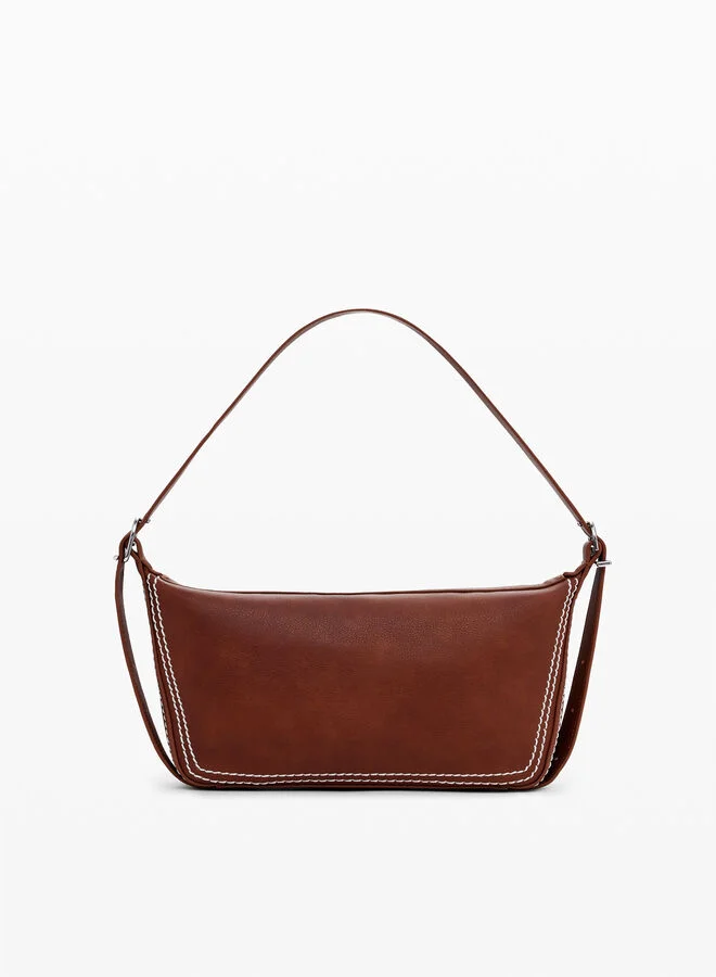 DESIGUAL Bag With Braided Details