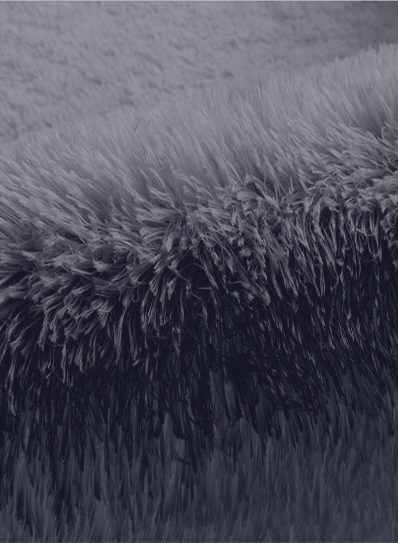 لوبيتيز سوبر ناعمة ورفوعة غرفة المعيشة طويلة السجاد، كبيرة مضادة للانزلاق السجاد، غرفة النوم، باب المدخل، سجاد غرفة المعيشة الفاخرة（60*150cm） - Image 2