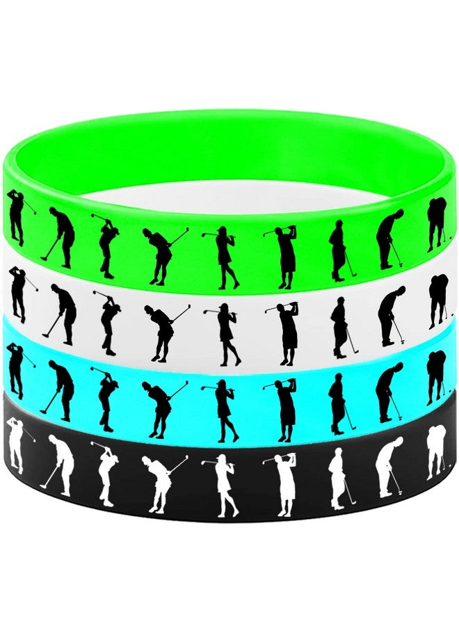 كوبا بلاي أساور مطاطية من CupaPlay مكونة من 24 قطعة - لوازم حفلات الجولف والديكورات الرياضية الخارجية وحفلات أعياد الميلاد وحفلات استقبال المولود الجديد - أساور سيليكون - هدايا الحفلات - Image 5