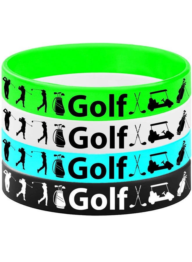 كوبا بلاي أساور مطاطية من CupaPlay مكونة من 24 قطعة - لوازم حفلات الجولف والديكورات الرياضية الخارجية وحفلات أعياد الميلاد وحفلات استقبال المولود الجديد - أساور سيليكون - هدايا الحفلات - Image 4