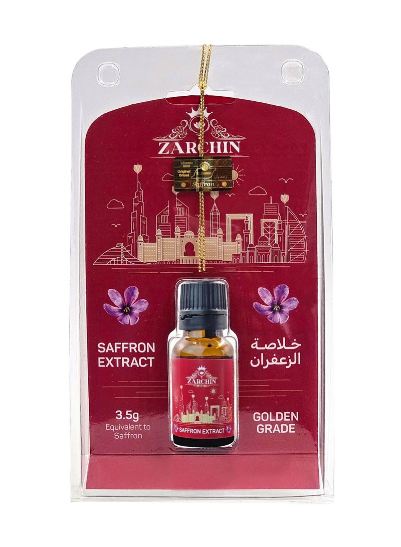 ZARCHIN Saffron Extract Liquid 15ml – Cold Extracted Pure Saffron Concentrate for Cooking & Beverages, Relieves Stress & Supports Mood. - Image 2