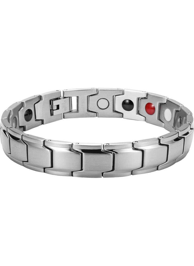 Negative Ion Magnet Gray Steel Men's Bracelet ET32BY - pzsku/Z9308E7AEDF08D6BAC224Z/45/_/1725794811/51de1f4a-3f40-4712-8a0c-2f58584ff157