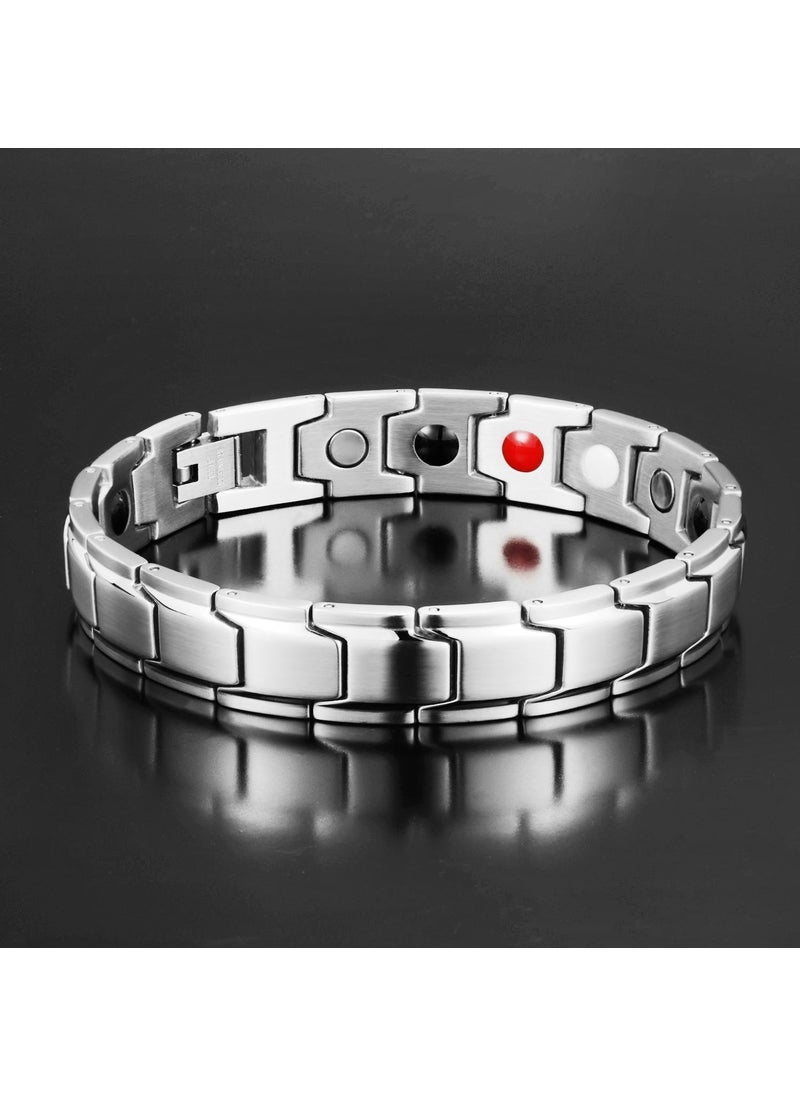 Negative Ion Magnet Gray Steel Men's Bracelet ET32BY - pzsku/Z9308E7AEDF08D6BAC224Z/45/_/1725794813/28ee03ae-2536-4a14-9505-5f54441459f8