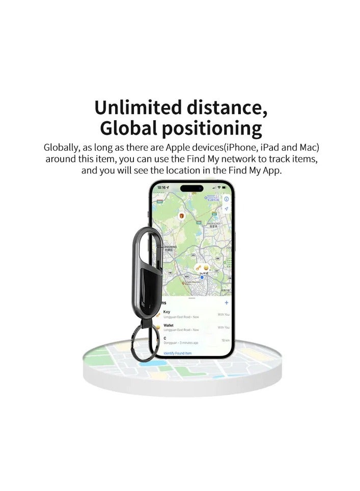 Micflip Apple Find My Keychain Smart Keyring P16 (Matte) - Image 3