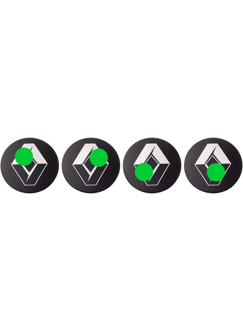 RENAULT 4 Pieces 3D Tire Hubcaps 4pcs 3D Car Wheel Hub Cap Sticker for Renault // by EgyWolfStickers // By EgyWolf  - Image 2
