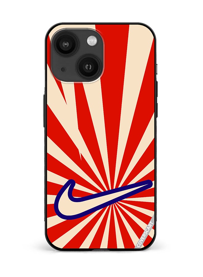 COVERSCART Protective Case Cover For Apple iPhone 15 Nike Retro Design Multicolour
