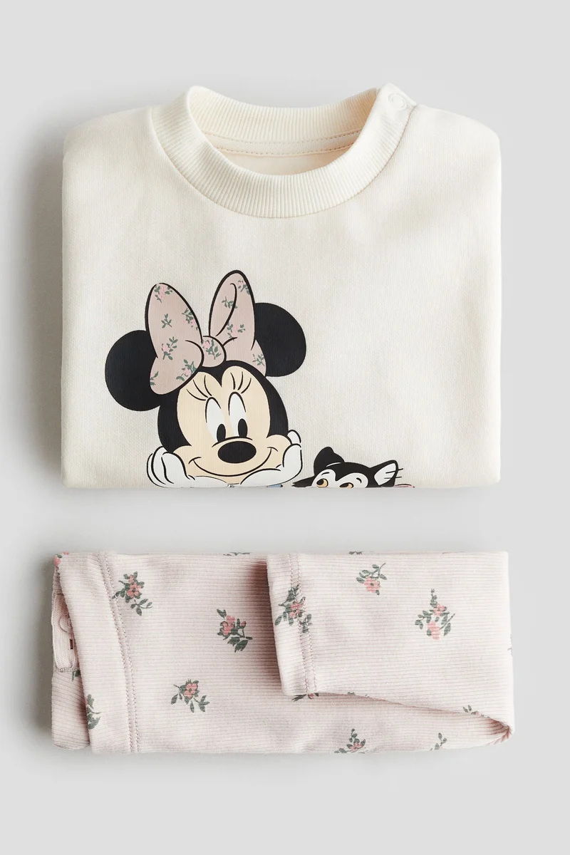 H&M 2-piece printed set