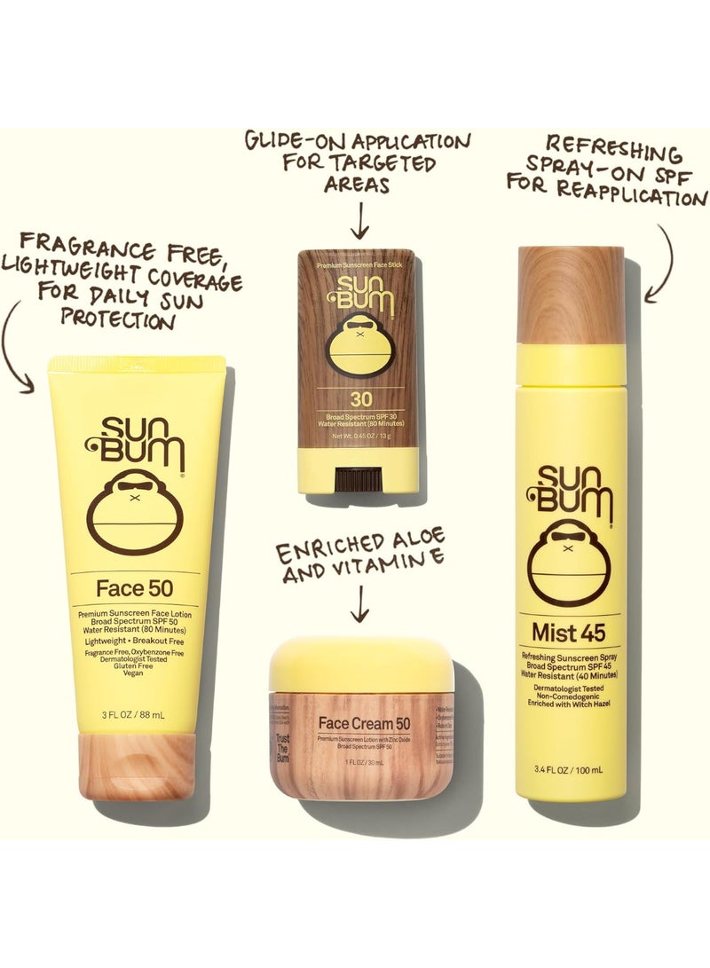 سان بوم لوشن واقي من الشمس للوجه من صن بام الأصلي بعامل حماية 50 | نباتي وآمن على الشعاب المرجانية (خالٍ من الأوكتينوكسات والأوكسيبنزون) واقي من الشمس واسع الطيف، مرطب، خالٍ من العطور، يحمي من الأشعة فوق البنفسجية UVA/UVB مع فيتامين E | 85 مل - Image 5