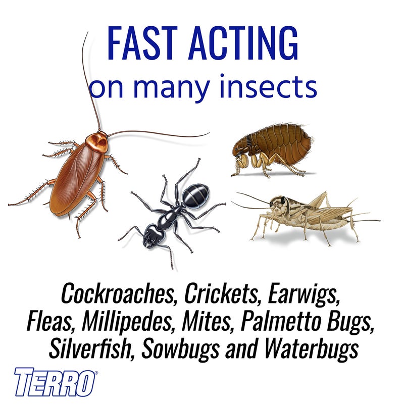TERRO T901-6 Ant Killer Plus Multi-Purpose Insect Control for Outdoors - Kills Fire Ants, Fleas, Cockroaches, and Other Crawling Insects - 3lb - Image 5