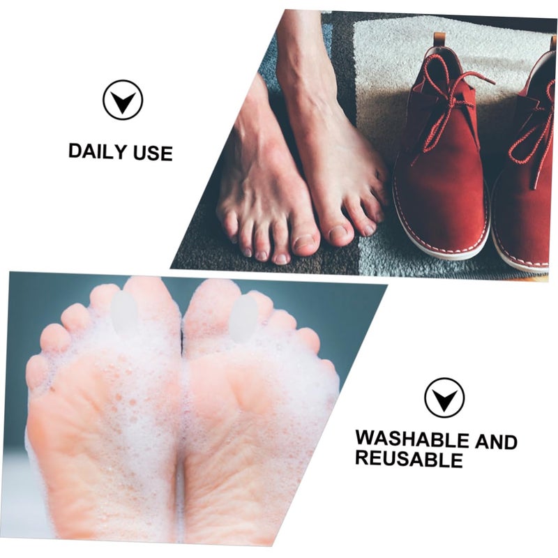 5 Pairs Gel Toe Separators For Bunion Relief And Feet Care - Image 5