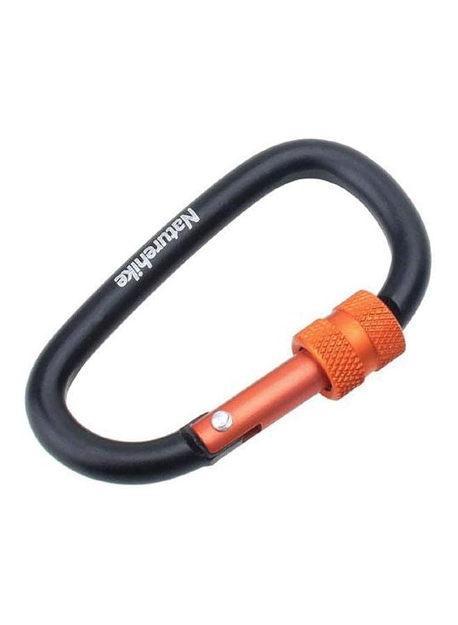 Naturehike 8cm D-type multifunctional hang buckle with lock | Outdoor Gear | Carabiner | Aluminum, Keychain Attachment, Lightweight and Compact - Image 4