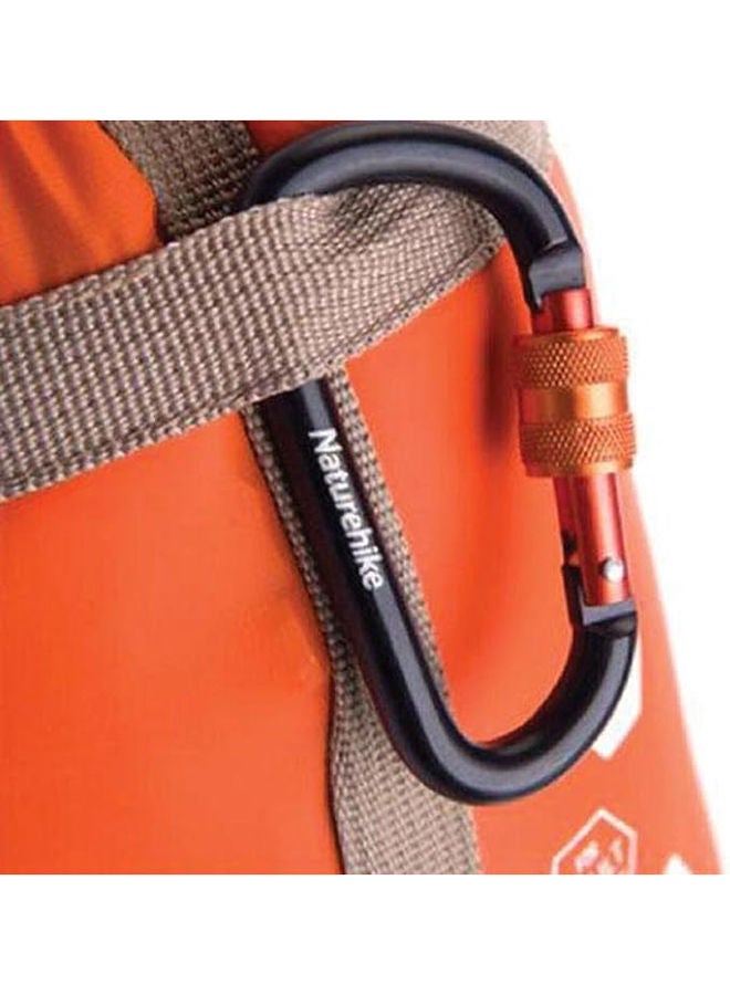 Naturehike 8cm D-type multifunctional hang buckle with lock | Outdoor Gear | Carabiner | Aluminum, Keychain Attachment, Lightweight and Compact - Image 3