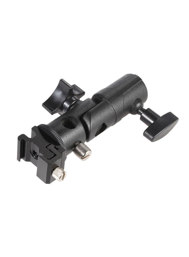 NIBEMINENT E Shaped Vertical Bracket Black  - Image 4