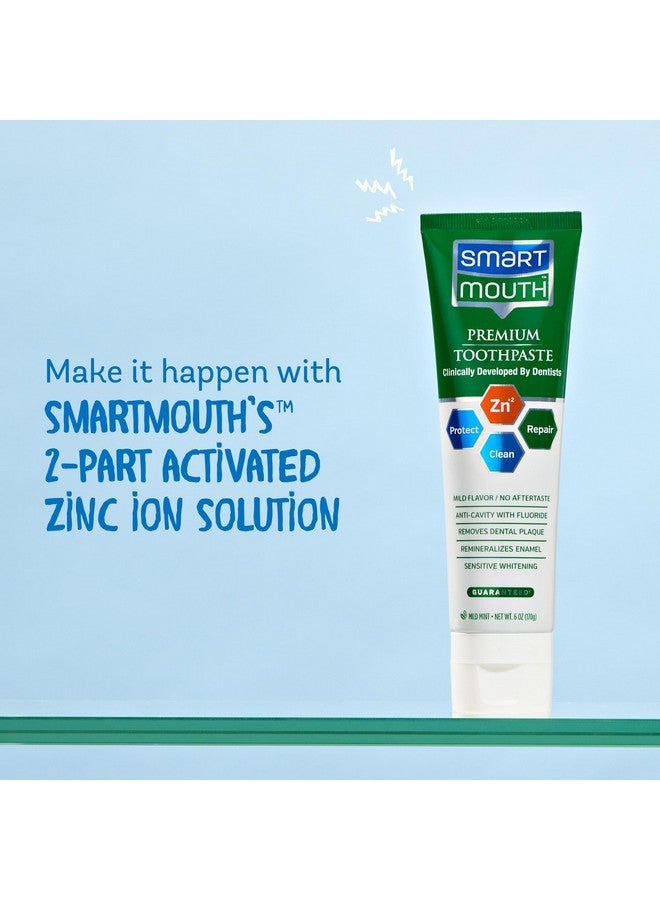 SmartMouth Toothpaste, Refreshing Mint, 6Ounce Tube (Pack Of 3) - Image 5