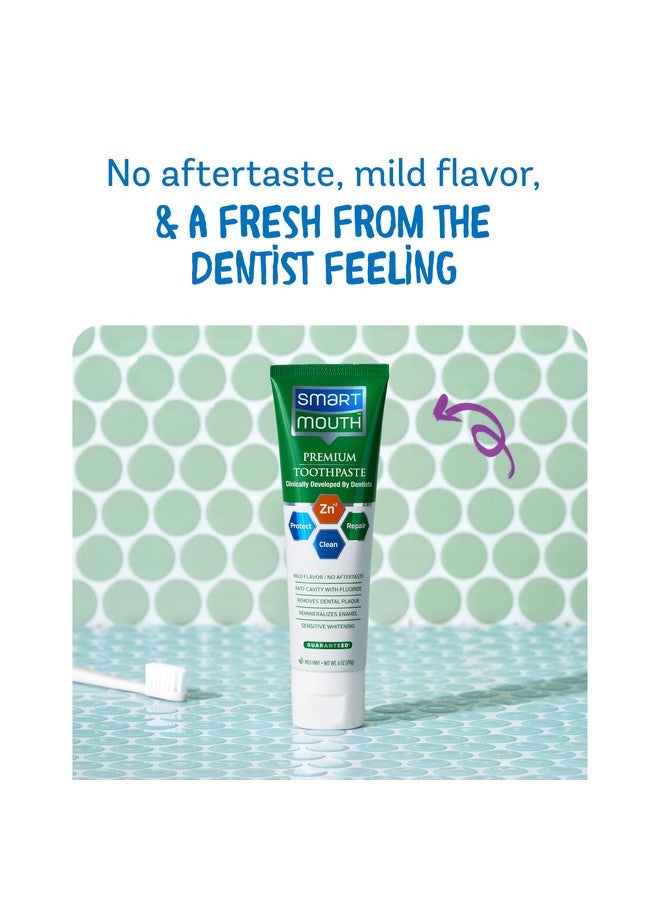 SmartMouth Toothpaste, Refreshing Mint, 6Ounce Tube (Pack Of 3) - Image 4