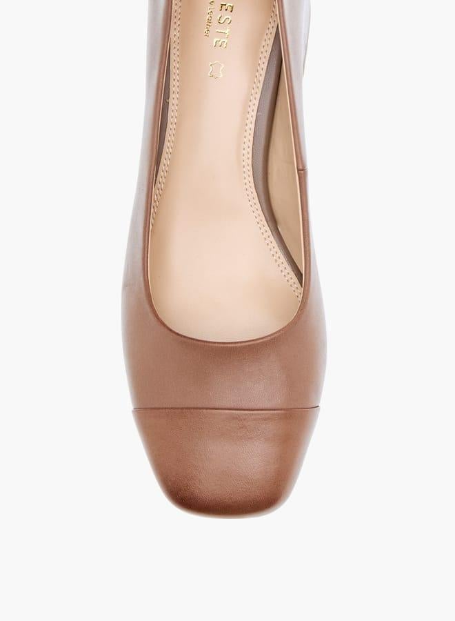 سيليست حذاء نسائي سهل الارتداء بكعب عريض - Image 5