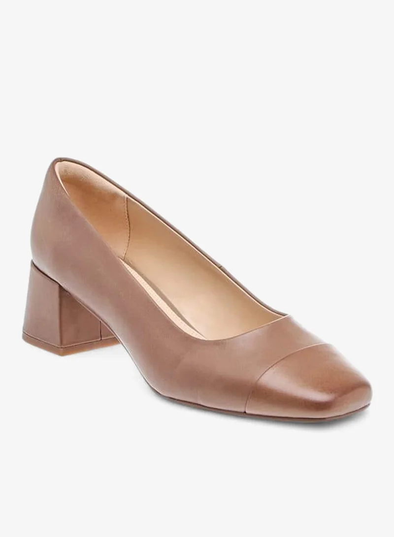 سيليست حذاء نسائي سهل الارتداء بكعب عريض