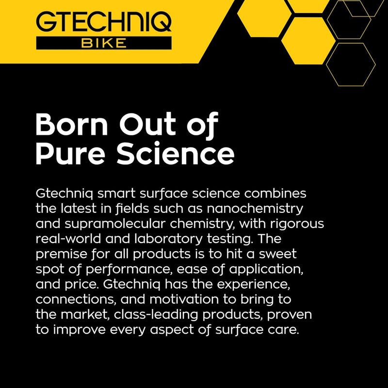 Gtechniq Bike Cleaner, Spray-On, Fast Acting Bike Degreaser. Gets Muck Off fast Oil, Grease and Dirt Removal, Non-Toxic, Biodegradable Bike Cleaning Kit, Safe on All Bicycles and Surfaces 1L Spray - Image 4