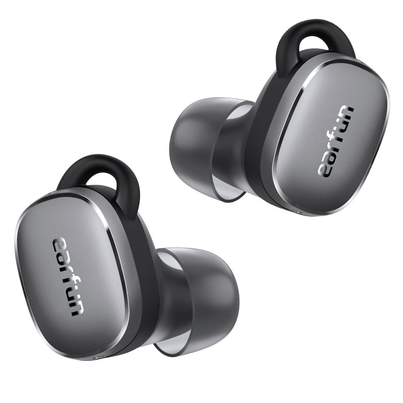 EarFun سماعات أذن وايرلس EarFun Free Pro 3 مع خاصية إلغاء الضوضاء، صوت عالي الدقة، صوت Snapdragon مع Qualcomm aptXâ„¢ Adaptive، 6 ميكروفونات ENC، سماعات بلوتوث 5.3، اتصال متعدد النقاط، تطبيق مخصص، شحن لاسلكي - Image 1