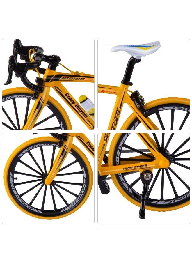 1:8 Scale Die-Cast Road Bike Model - Assorted Color Miniature Bicycle for Collectors, Dioramas, and Toy Vehicle Enthusiasts - Image 2