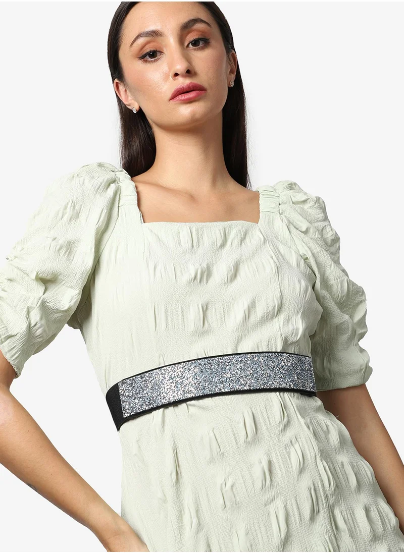 Haute Sauce Textured Waist Belt
