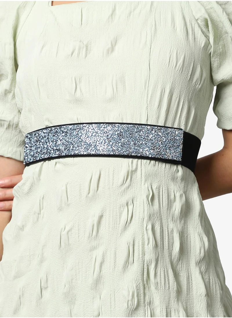 Haute Sauce Textured Waist Belt
