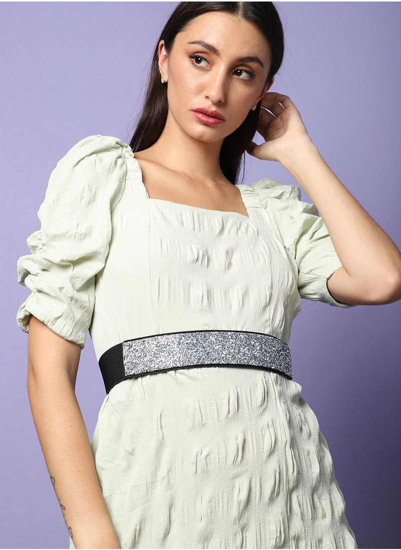 Textured Waist Belt