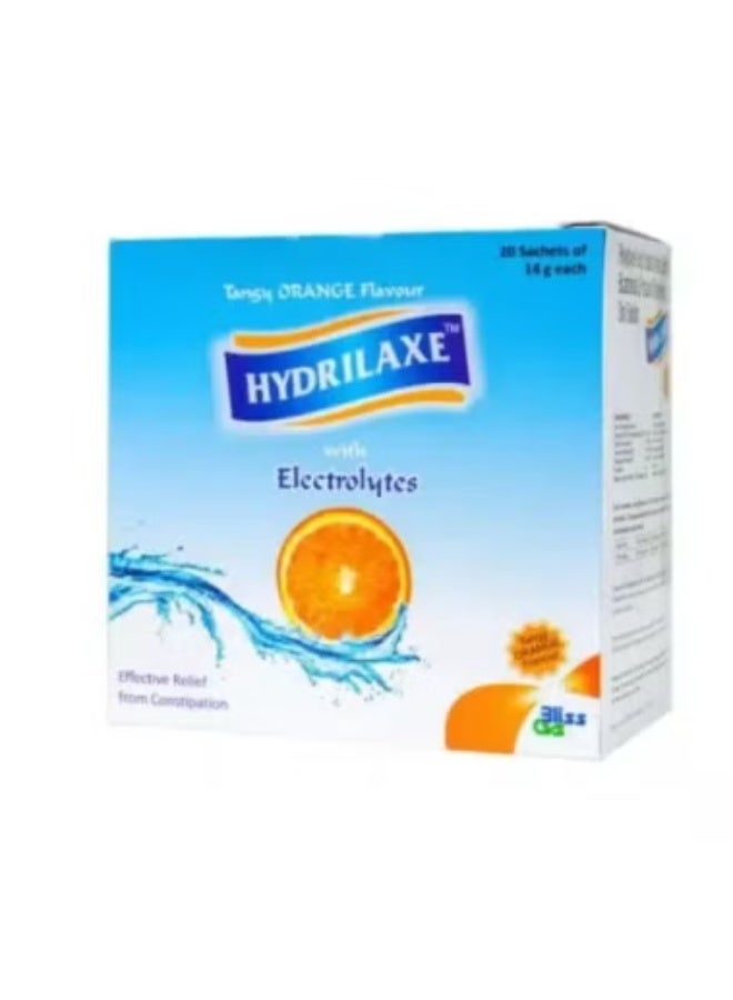 هيدرلاكس برتقال، ٢٠ كيسًا مع إلكتروليتات