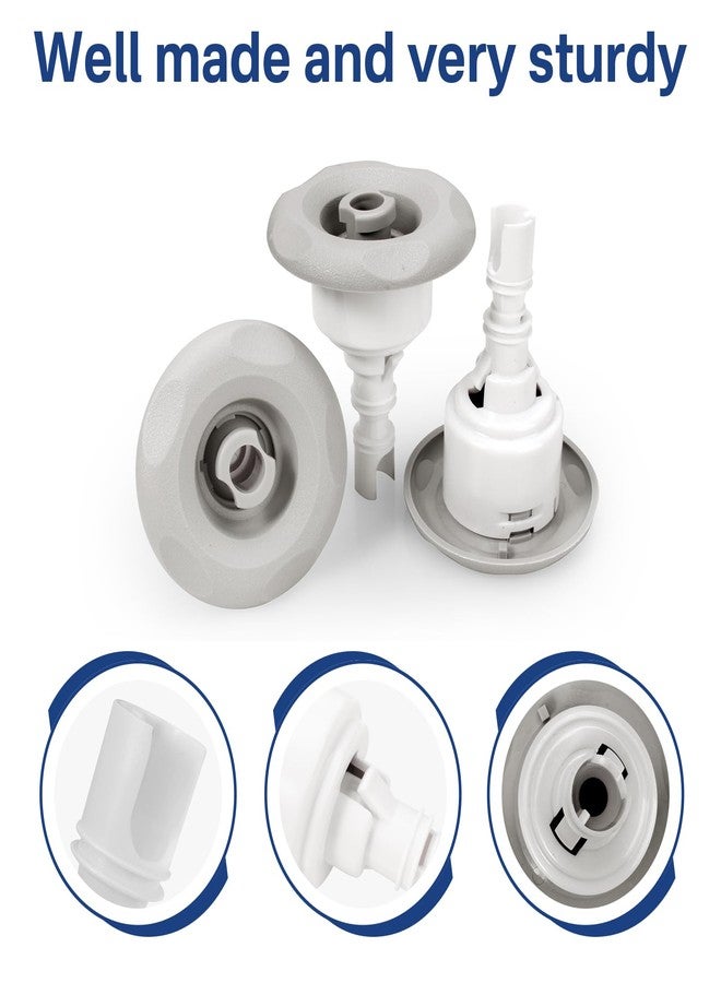 Sthovd 5 Pack 212-7929 Spa Hot Tub Jets Replacements 3" Cluster Storm Jet Directional Diffuser 218-6930 Spa Hot Tub 3" Cluster Storm Jet Directional Diffuser - Image 4