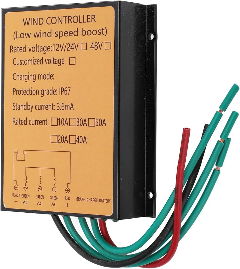 SUNGOOYUE 400W Wind Turbine Charge Controller for Home Battery Charging 12V 24V MPPT Wind Turbine Generator Controller for Power - Image 2