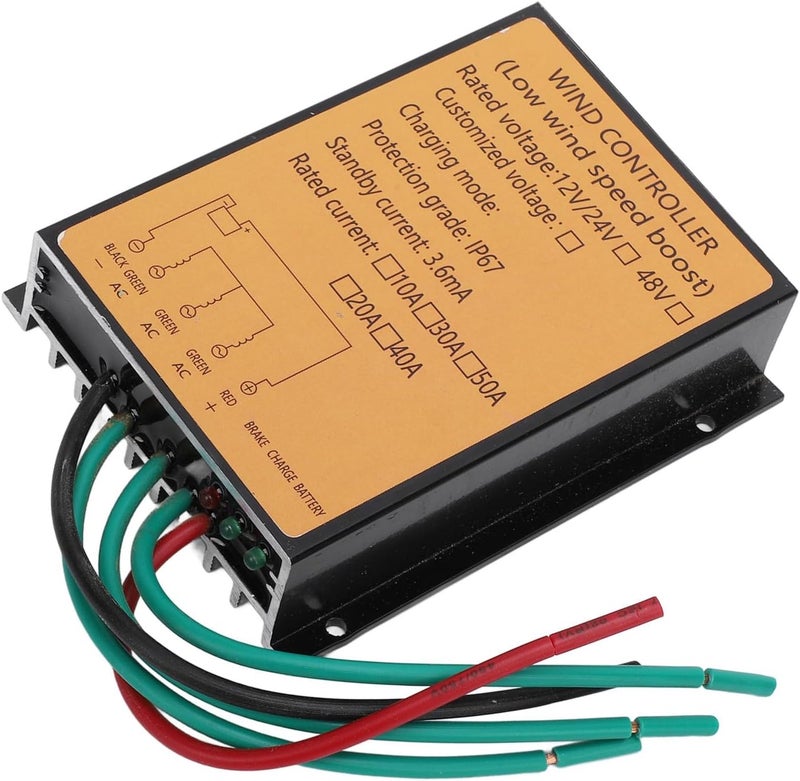 SUNGOOYUE 400W Wind Turbine Charge Controller for Home Battery Charging 12V 24V MPPT Wind Turbine Generator Controller for Power - Image 4