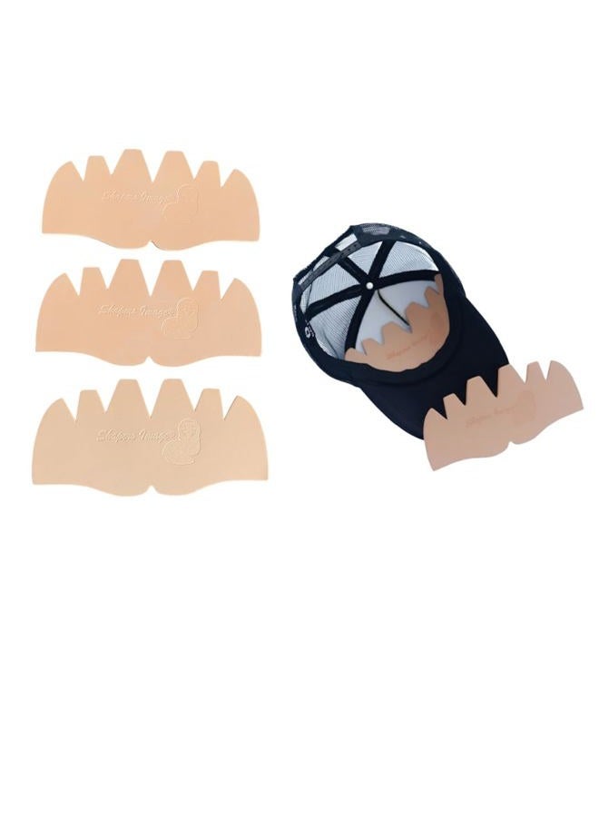 Shapers Image 3Pk. Truckers Mesh Caps Inserts| Hat Ball Caps Liner| Hat Padding, Black, 7 - Image 5