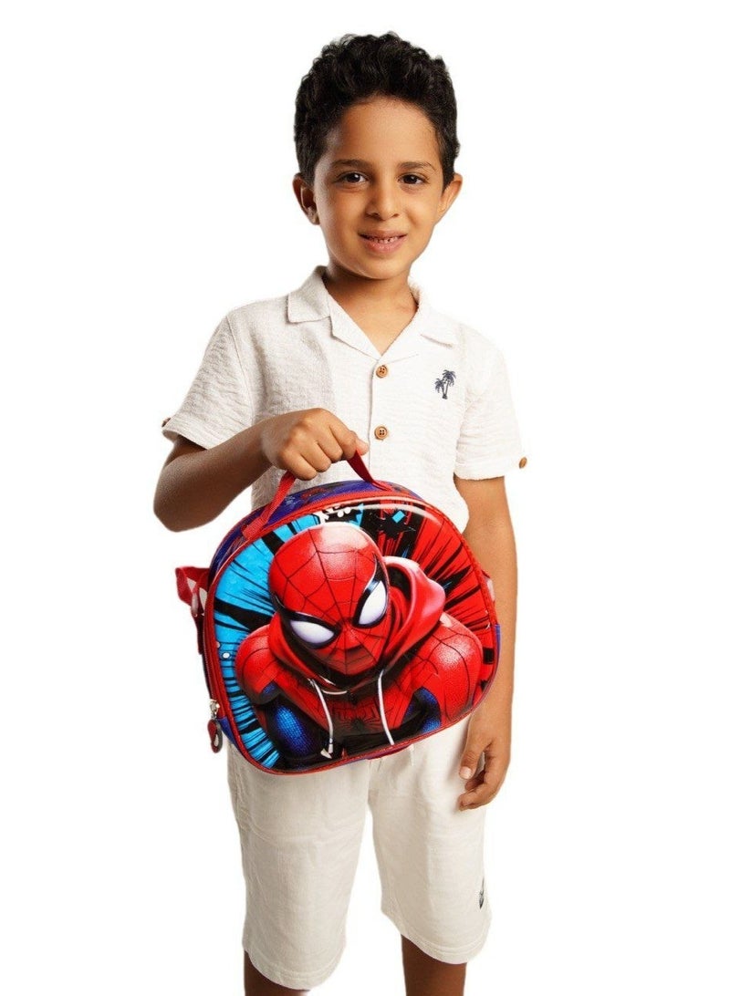 SPIDERMAN A beautifully designed 3D lunch bag with thermal insulation to keep food at the right temperature. - Image 3