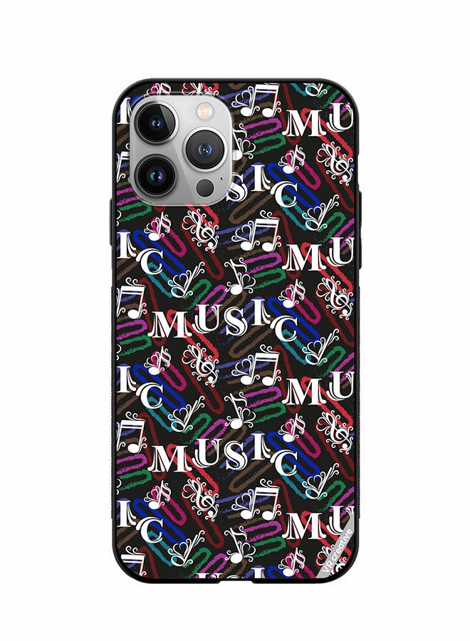 VR CREATIVE Protective Case Cover For Apple iPhone 11 Pro Max Music Pattern Design Multicolour - Image 1