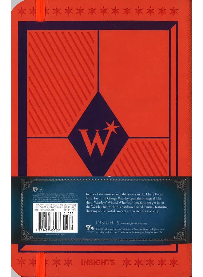 Harry Potter: Weasleys' Wizard Wheezes Hardcover Ruled Journal - Image 2