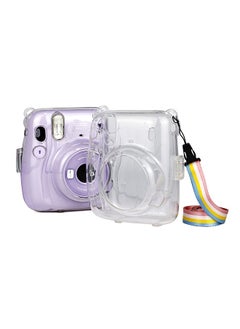 O Ozone Hard Case For Fujifilm Instax Mini 11 Instant Camera With Adjustable Strap  - Image 3