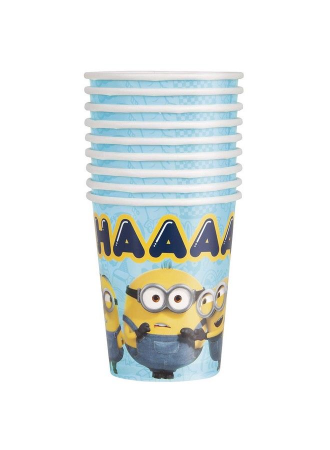 Unique Disposable Paper Cups 9 Oz ; Despicable Me Minions 2 ; 8 Pcs - Image 3