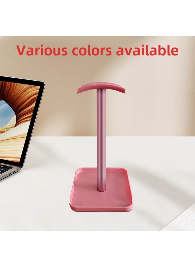 Generic - Walkers W820NB Headset Stand Hanger Headset Stand Headset Stand Airpods Max Headset Display Stand-Color:Pink-Style:Aluminum Tube Bracket - Image 1