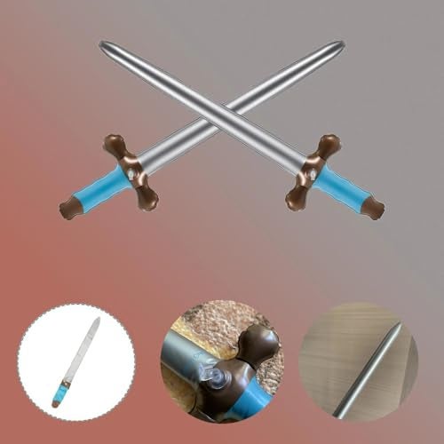 Xtlonbom 12 Pcs 24Inch Inflatable Swords Perfect Pirate Party Favors Party Supplies Birthday Decorations Swimming Pool Fun Cosplay Costume Accessories and Stage Props - Image 5