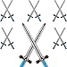 Xtlonbom 12 Pcs 24Inch Inflatable Swords Perfect Pirate Party Favors Party Supplies Birthday Decorations Swimming Pool Fun Cosplay Costume Accessories and Stage Props - Image 2