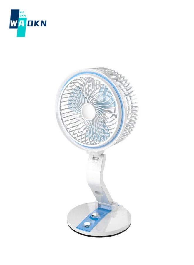 1500mAh Battery USB Small Desktop Fan, Portable Adjustable Wind Speed Wall Mounted Fan, Foldable Personal Mini Fan with Light for Home Office Car Outdoor Travel - pzsku/Z930ACEA440412A0872E8Z/45/_/1716175515/25c0efb2-fae0-4876-8e67-47f95cd7474e