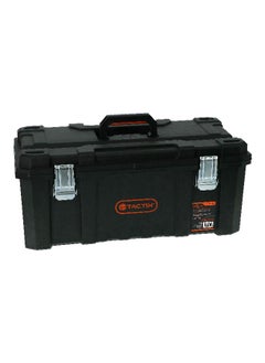 Tactix Professional Heavy Duty Durable Tool Box with Handle Black 29 x 66.2 x 33.4 cm 320392  - Image 1