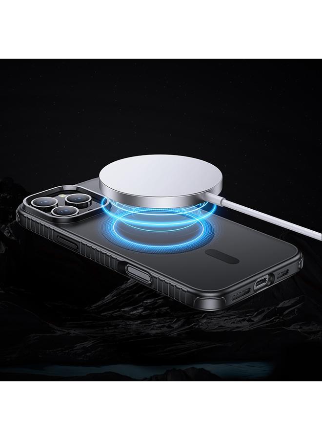 Hoco Case For iPhone 16 Pro Cool Shield MagSafe Shockproof Phone Case - Image 4