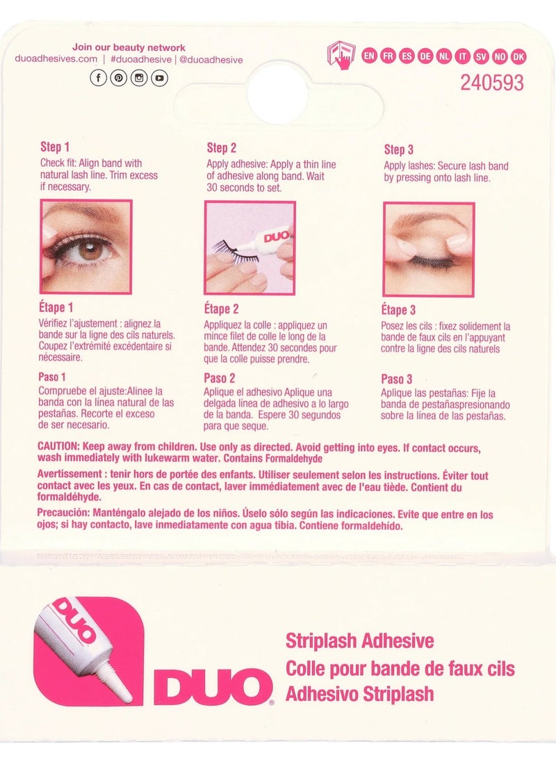 Duo - Liquid Eyelash Adhesive Dark - 7 ml - Image 1