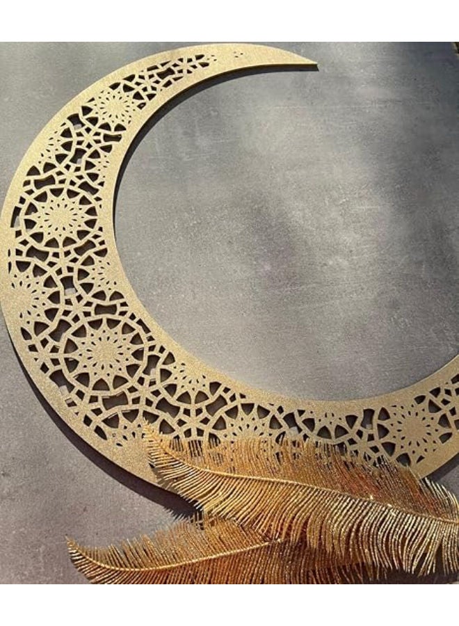 12 Inch Moon Wooden Sign - Image 3