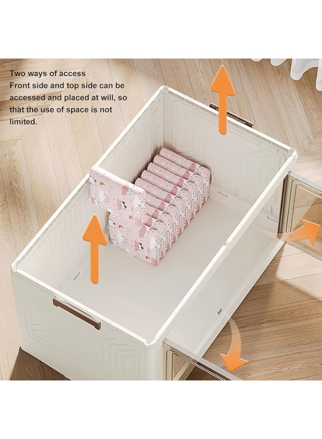 Jumbo Wide Plastic Cabinet – Spacious Multi-Shelf Wardrobe for Easily Storing All Your Household Items, 5 Tiers HR - Image 4