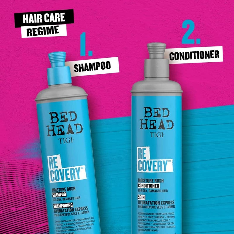 BED HEAD by TIGI  Urban Antidotes Recovery Moisturising Conditioner  Ideal for Dry Damaged Hair  100 ml - Image 2
