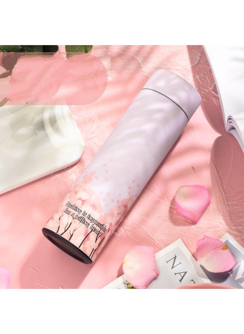 Bluejw - Stainless Steel Water Bottle,500 ml,Leak Proof Office Bottle,Gym Bottle,Hot Cold Thermos,Hiking,Treking Bottle,Travel Bottle - Image 1