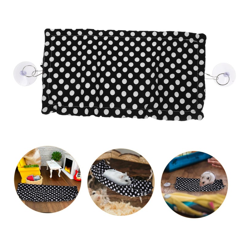 Reptile Hammock with Suction Cups Breathable Hanging Bed for Bearded Dragon Lizard Easy to Clean - Image 4