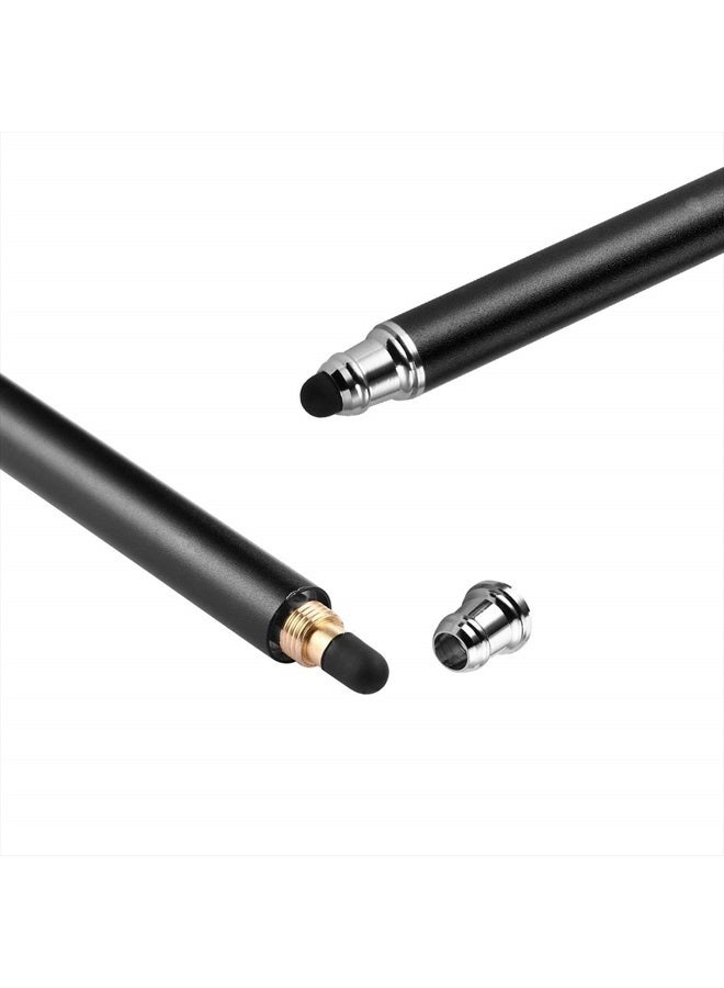 Metro Capacitive Stylus Pens, Rubber Tips 2-in-1 Series, High Sensitivity & Precision styli Pens for Touch Screens Devices (*Black) - Image 5